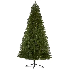 Christmas Trees>Kirklands Home 9 ft. Clear Pre-Lit Virginia Fir Christmas Tree