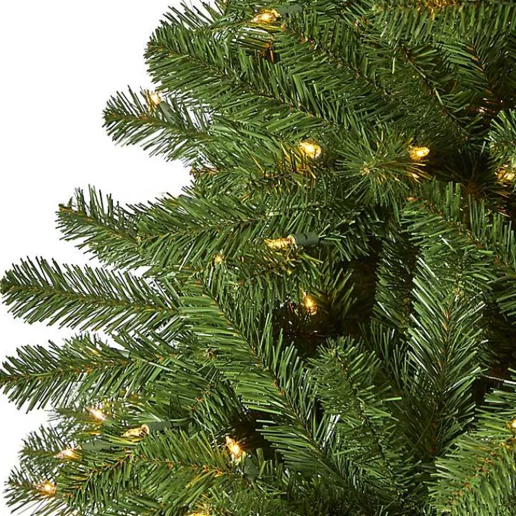 Christmas Trees>Kirklands Home 9 ft. Clear Pre-Lit Virginia Fir Christmas Tree