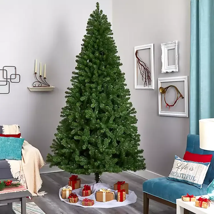 Christmas Trees>Kirklands Home 9 ft. Clear Pre-Lit Virginia Fir Christmas Tree