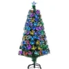 Christmas Trees>Kirklands Home 4 ft. Fiber Optic Color Changing Christmas Tree