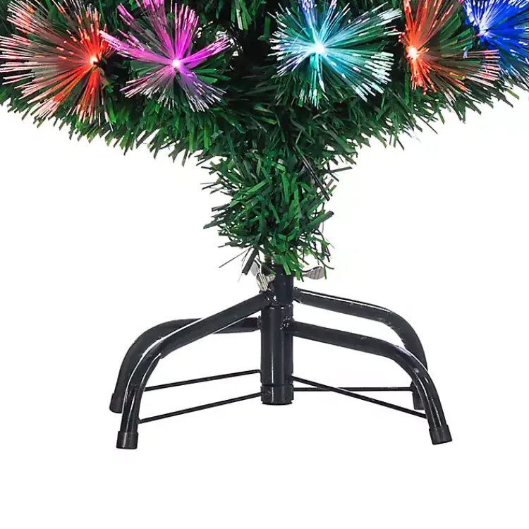 Christmas Trees>Kirklands Home 4 ft. Fiber Optic Color Changing Christmas Tree