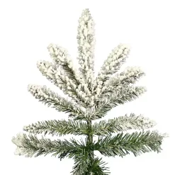 Christmas Trees>Kirklands Home 4.5 ft. Flocked Utica Fir Christmas Tree