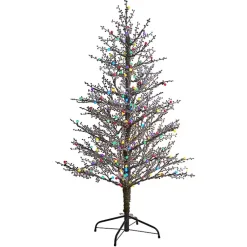 Christmas Trees>Kirklands Home 5 ft. Frosted Berry Twig Christmas Tree