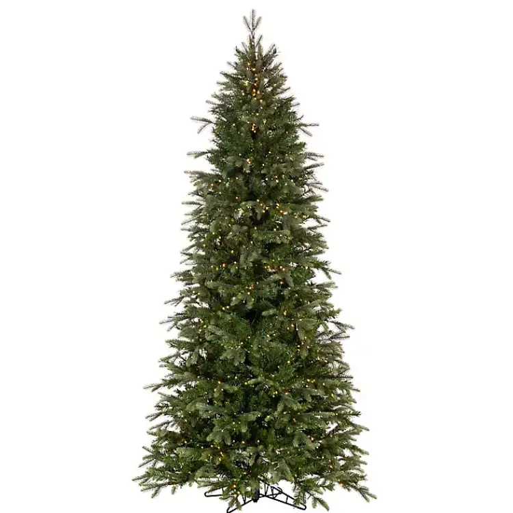 Christmas Trees>Kirklands Home 7.5 ft. LED Slim Douglas Fir Christmas Tree