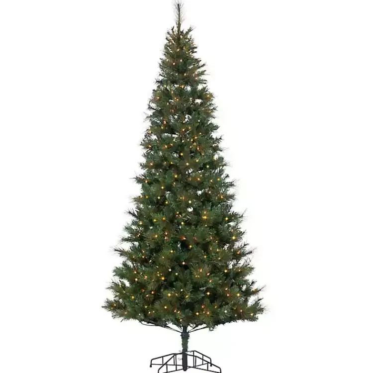 Christmas Trees>Kirklands Home 9 ft. Lit Baxter Pine Needle Mix Christmas Tree