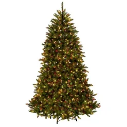 Christmas Trees>Kirklands Home 6.5 ft. Multicolor Dunhill Fir Christmas Tree