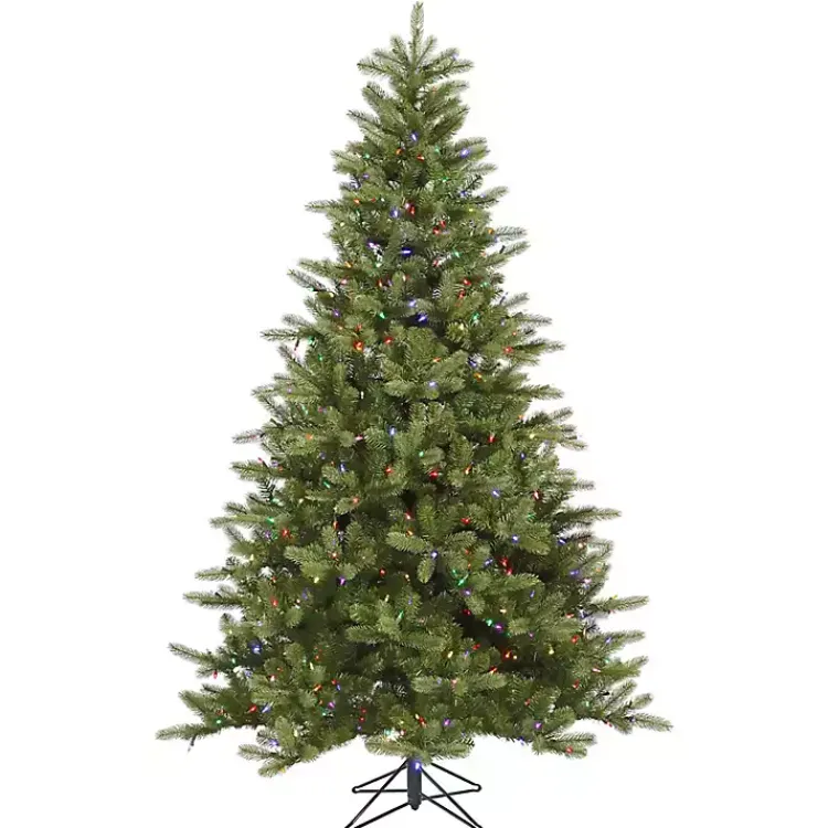 Christmas Trees>Kirklands Home 6.5 ft. Multi-Lit King Spruce Christmas Tree