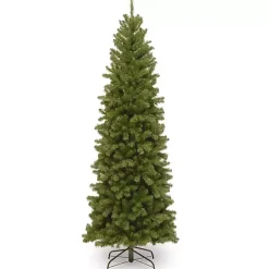 Christmas Trees>Kirklands Home 6.5 ft. North Valley Spruce Slim Christmas Tree
