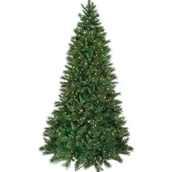 Christmas Trees>Kirklands Home 7.5 ft. Pre-Lit Belgium Fir Christmas Tree