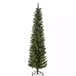 Christmas Trees>Kirklands Home 7.5 ft. Pre-Lit Cashmere Pine Christmas Tree