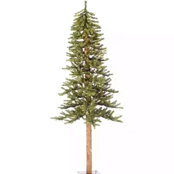 Christmas Trees>Kirklands Home 6 ft. Pre-Lit Clear Natural Alpine Christmas Tree