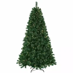 Christmas Trees>Kirklands Home 7.5 ft. Pre-Lit Dark Pine Christmas Tree