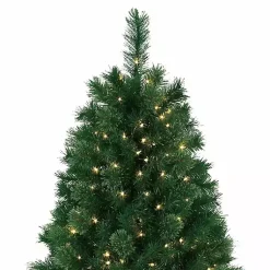 Christmas Trees>Kirklands Home 7.5 ft. Pre-Lit Dark Pine Christmas Tree