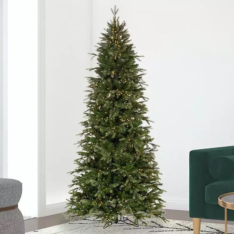 Christmas Trees>Kirklands Home 6.5 ft. Pre-Lit Douglas Fir Slim Christmas Tree