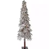 Christmas Trees>Kirklands Home 7 ft. Pre-Lit Flocked Elk Alpine Christmas Tree