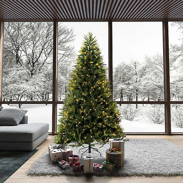Christmas Trees>Kirklands Home 7.5 ft. Pre-Lit Fraser Fir Christmas Tree