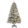 Christmas Trees>Kirklands Home 7.5 ft. Pre-Lit Frosted Branches Christmas Tree