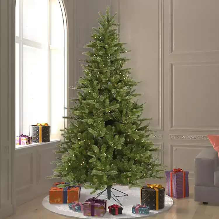 Christmas Trees>Kirklands Home 7.5 ft. Pre-Lit King Spruce Christmas Tree
