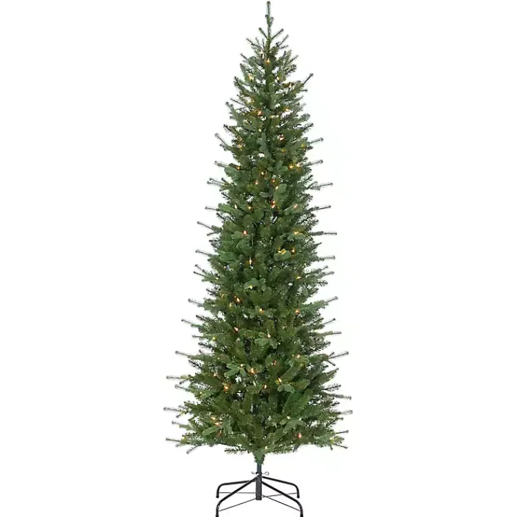 Christmas Trees>Kirklands Home 7.5 ft. Pre-Lit Narrow Dover Pine Christmas Tree