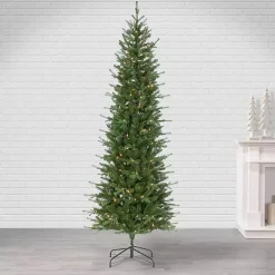 Christmas Trees>Kirklands Home 7.5 ft. Pre-Lit Narrow Dover Pine Christmas Tree