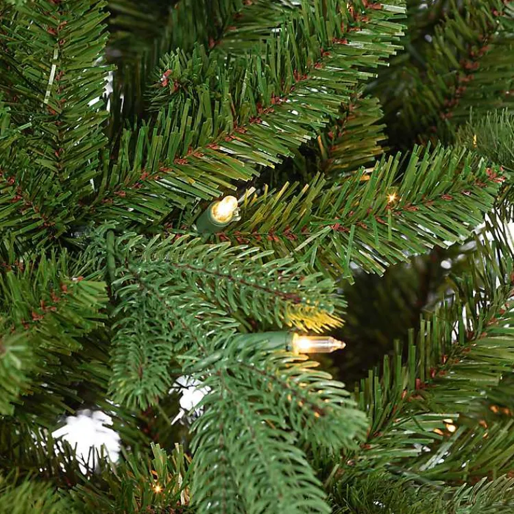 Christmas Trees>Kirklands Home 7.5 ft. Pre-Lit Narrow Dover Pine Christmas Tree