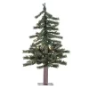 Christmas Arrangements & Garland>Kirklands Home 2 ft. Pre-Lit Natural Alpine Christmas Tree
