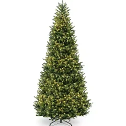 Christmas Trees>Kirklands Home 10 ft. Pre-Lit Natural Fraser Fir Christmas Tree
