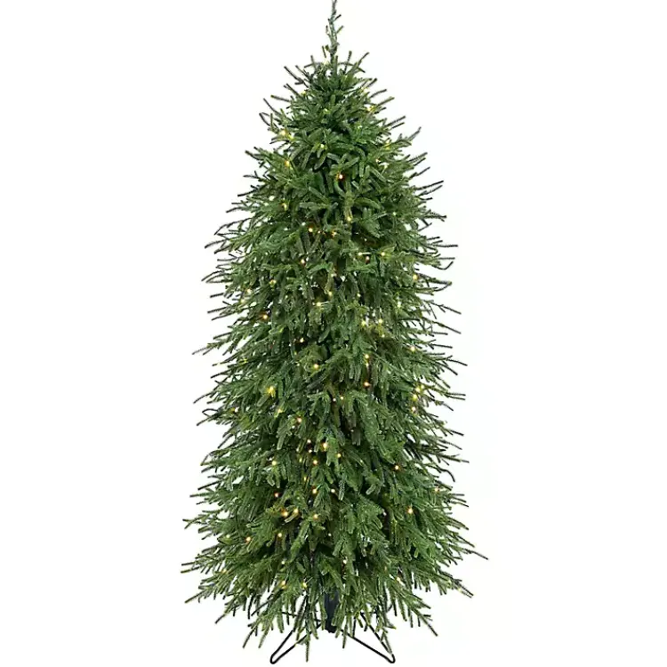 Christmas Trees>Kirklands Home 5 ft. Pre-Lit Natural Touch Norfolk Christmas Tree