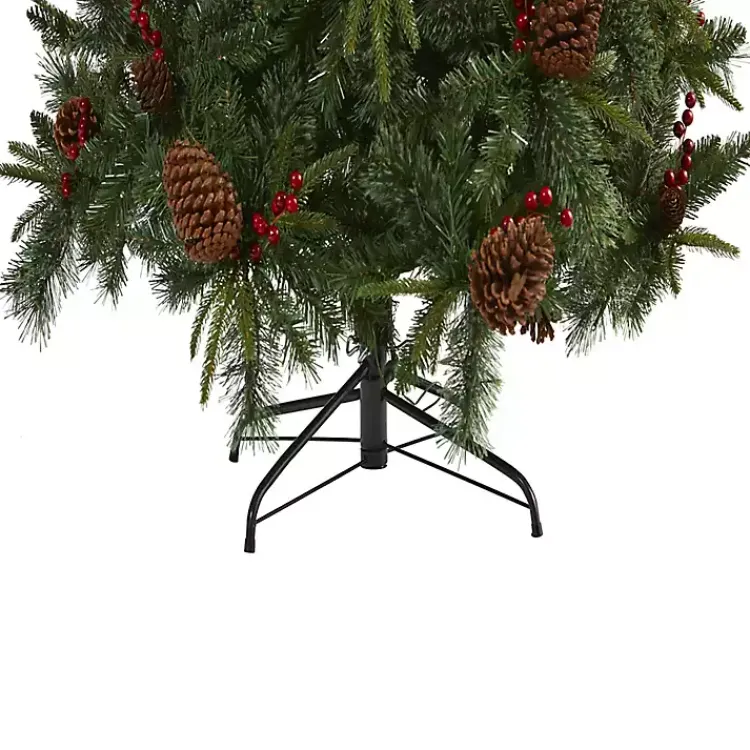 Christmas Trees>Kirklands Home 7.5 ft. Pre-Lit Norway Mixed Pine Christmas Tree