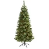 Christmas Trees>Kirklands Home 6 ft. Pre-Lit Pine and Pinecone Christmas Tree