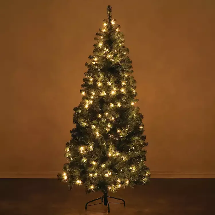 Christmas Trees>Kirklands Home 6.5 ft. Pre-Lit Pine Christmas Tree