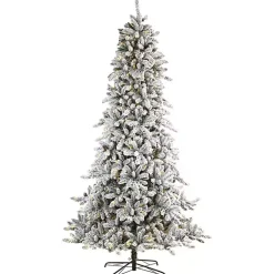 Christmas Trees>Kirklands Home 9 ft. Pre-Lit Pine Cone Covered Christmas Tree
