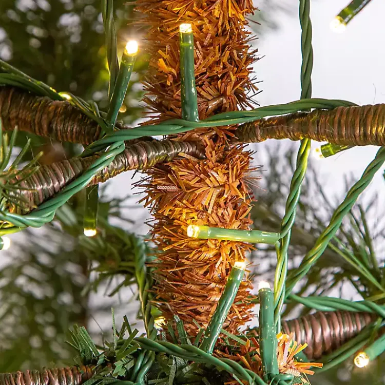 Christmas Trees>Kirklands Home 5 ft. Pre-Lit Portland Pine Christmas Tree