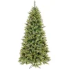 Christmas Trees>Kirklands Home 7.5 ft. Pre-Lit Slim Cashmere Christmas Tree