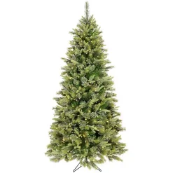 Christmas Trees>Kirklands Home 7.5 ft. Pre-Lit Slim Cashmere Christmas Tree
