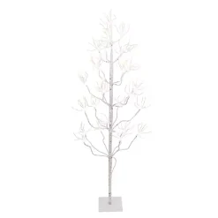 Christmas Trees>Kirklands Home 4 ft. Pre-Lit White Birch Christmas Tree