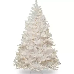 Christmas Trees>Kirklands Home 7 ft. Pre-Lit White Winchester Pine Christmas Tree