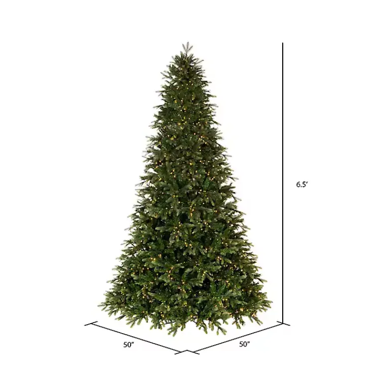 Christmas Trees>Kirklands Home 6.5 ft. Warm LED Douglas Fir Christmas Tree