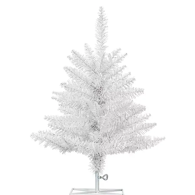 Christmas Arrangements & Garland>Kirklands Home 2 ft. Plastic Christmas Tree White