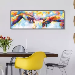 Kirklands Home A Creation of Adam Framed Canvas Art Print Multi Online