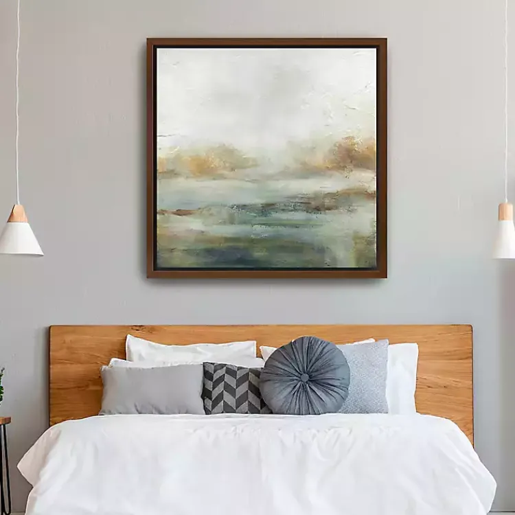 Kirklands Home A Quiet Place Framed Canvas Art Print Best