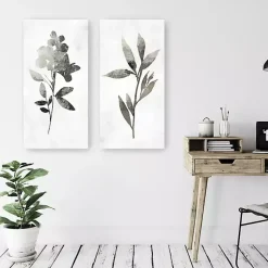 Kirklands Home A Shadow of a Flower 2-pc. Canvas Art Set Online