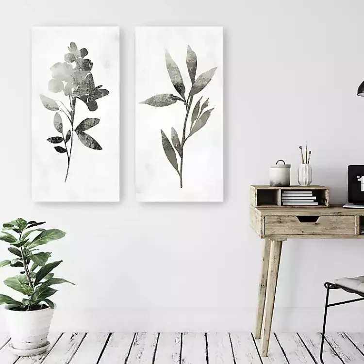 Kirklands Home A Shadow of a Flower 2-pc. Canvas Art Set Online