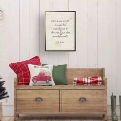 Kirklands Home A Stable Quote Wall Plaque White Clearance