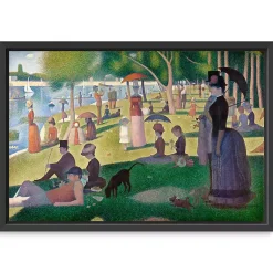 Kirklands Home A Sunday Afternoon Framed Canvas Art Print Multi Hot