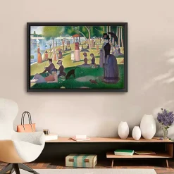 Kirklands Home A Sunday Afternoon Framed Canvas Art Print Multi Hot