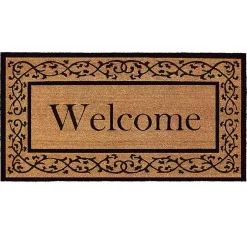Kirklands Home Abbington Welcome Doormat, 36x24 Sale
