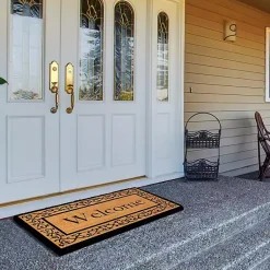Kirklands Home Abbington Welcome Doormat, 48x30 Discount