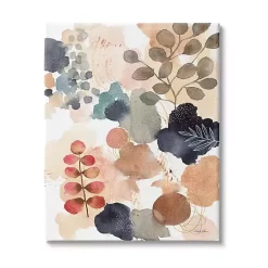 Kirklands Home Abstract Botanical Collage Canvas Print, 24x30 in. Multi Discount