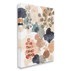 Kirklands Home Abstract Botanical Collage Canvas Print, 24x30 in. Multi Discount